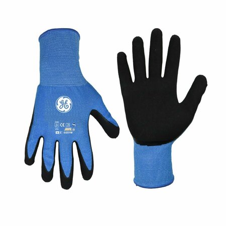 GE Foam Nitrile Black Dipped Gloves, 13GA, 1 Pair, XL GG231XLC